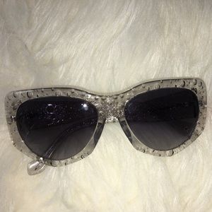 BALENCIAGA BA0034 20B GRAY BUBBLE SUNGLASSES